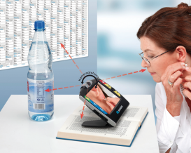 Handheld video magnifiers - make reading enjoyable again!1